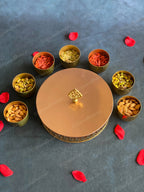 Metal Spice Box with 7 Containers