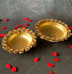 Golden Roses Metal Urli