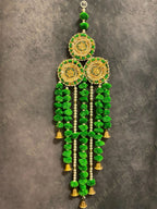 Mini Chakri with Gota Pati and Pom Pom Dangler