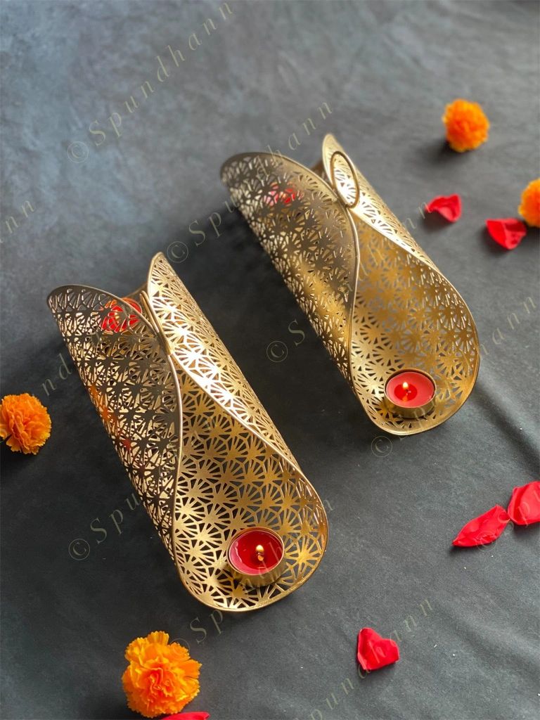 Unique Bag Shaped Tea Light Holder