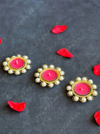 Pearl Tea Light Holder Set of 2