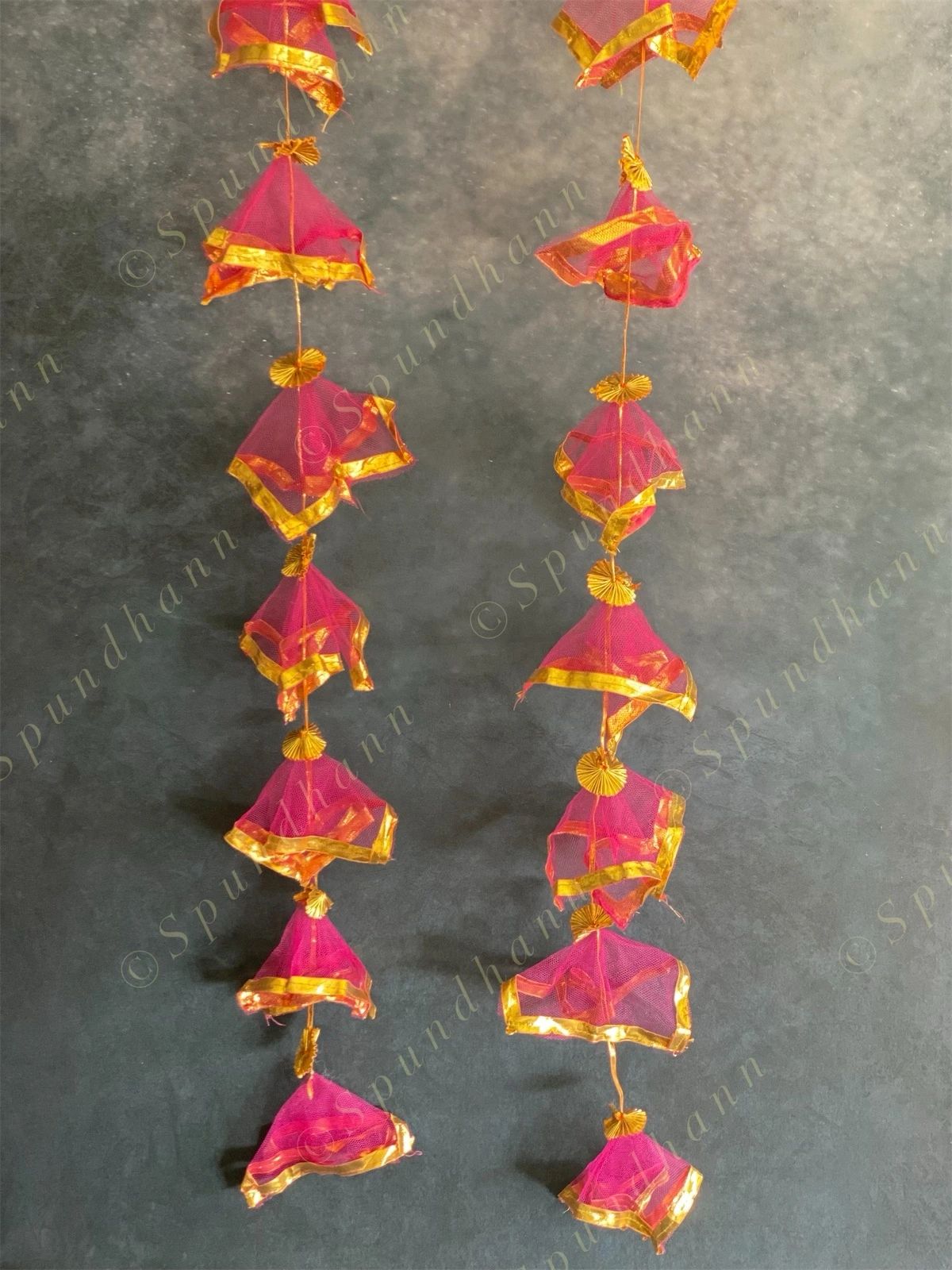 Soft Long Net Danglers - Pack of 4 strings