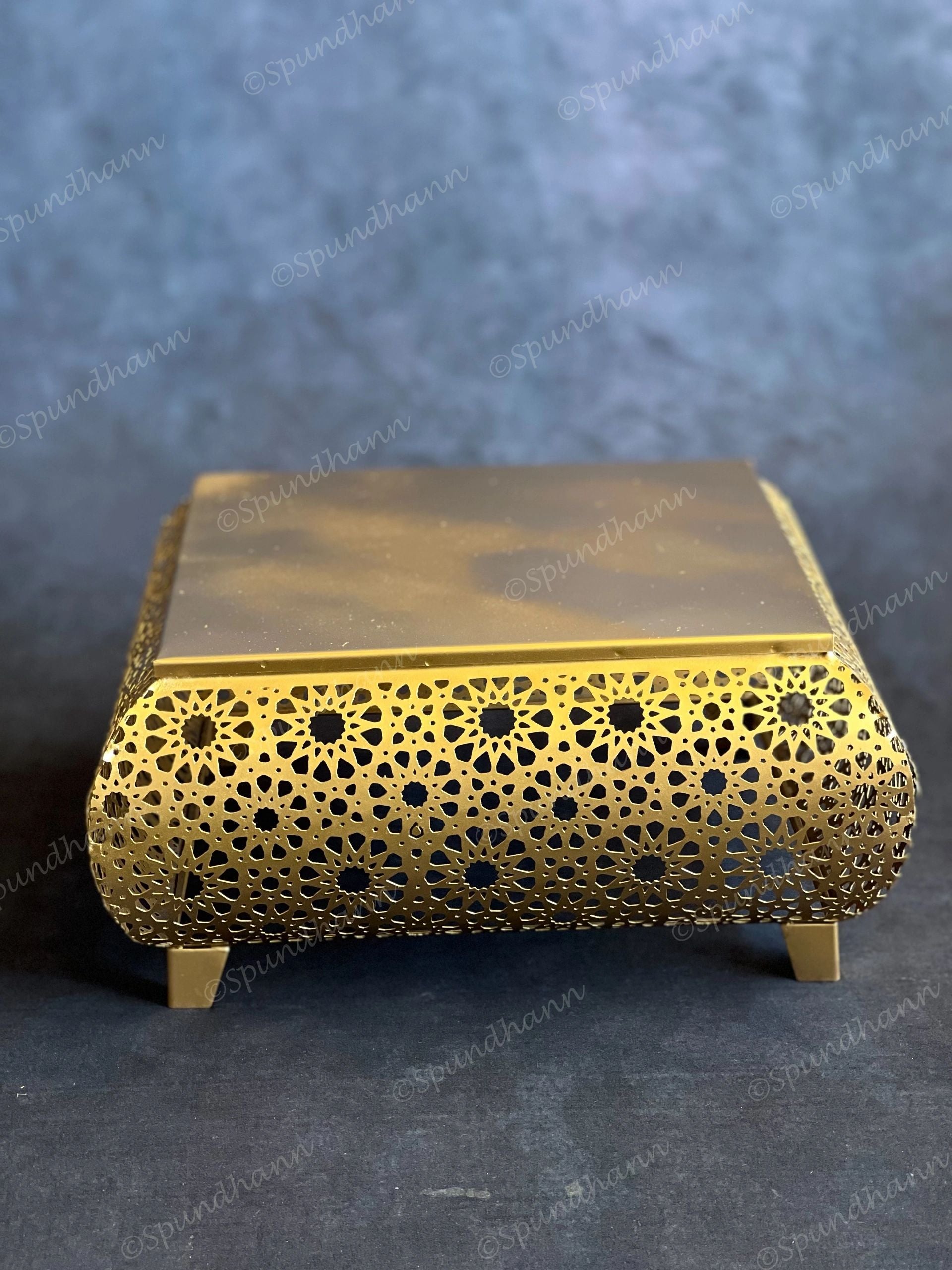 Metal Star Art Cutwork Chowki Stools
