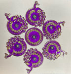Festive Diya Rangoli Decor