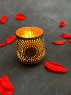 Fancy Votive Shadow Tea Light (Cutwork)