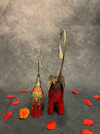 Elephant Figurine Pair