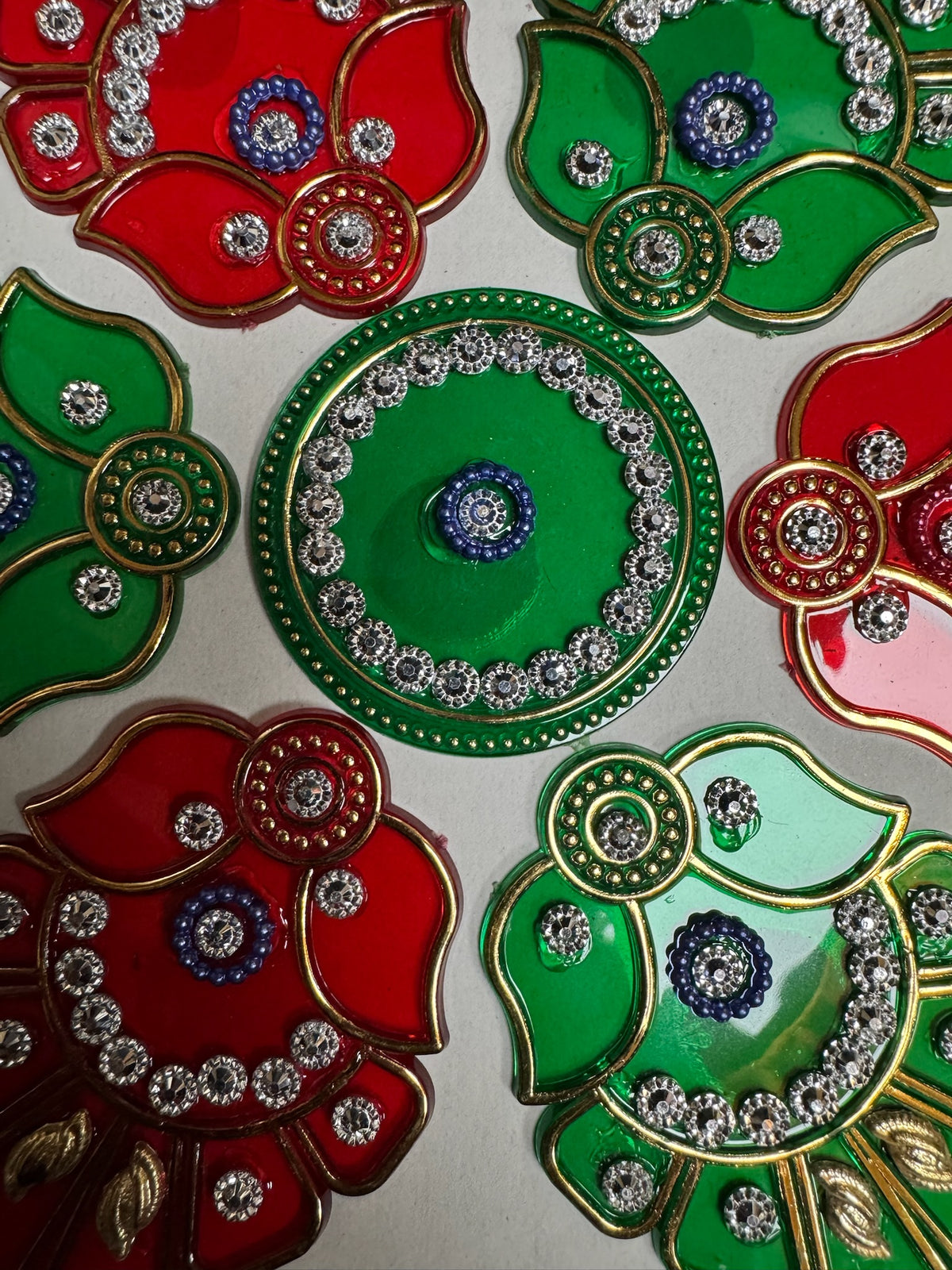 Festive Diya Rangoli Decor