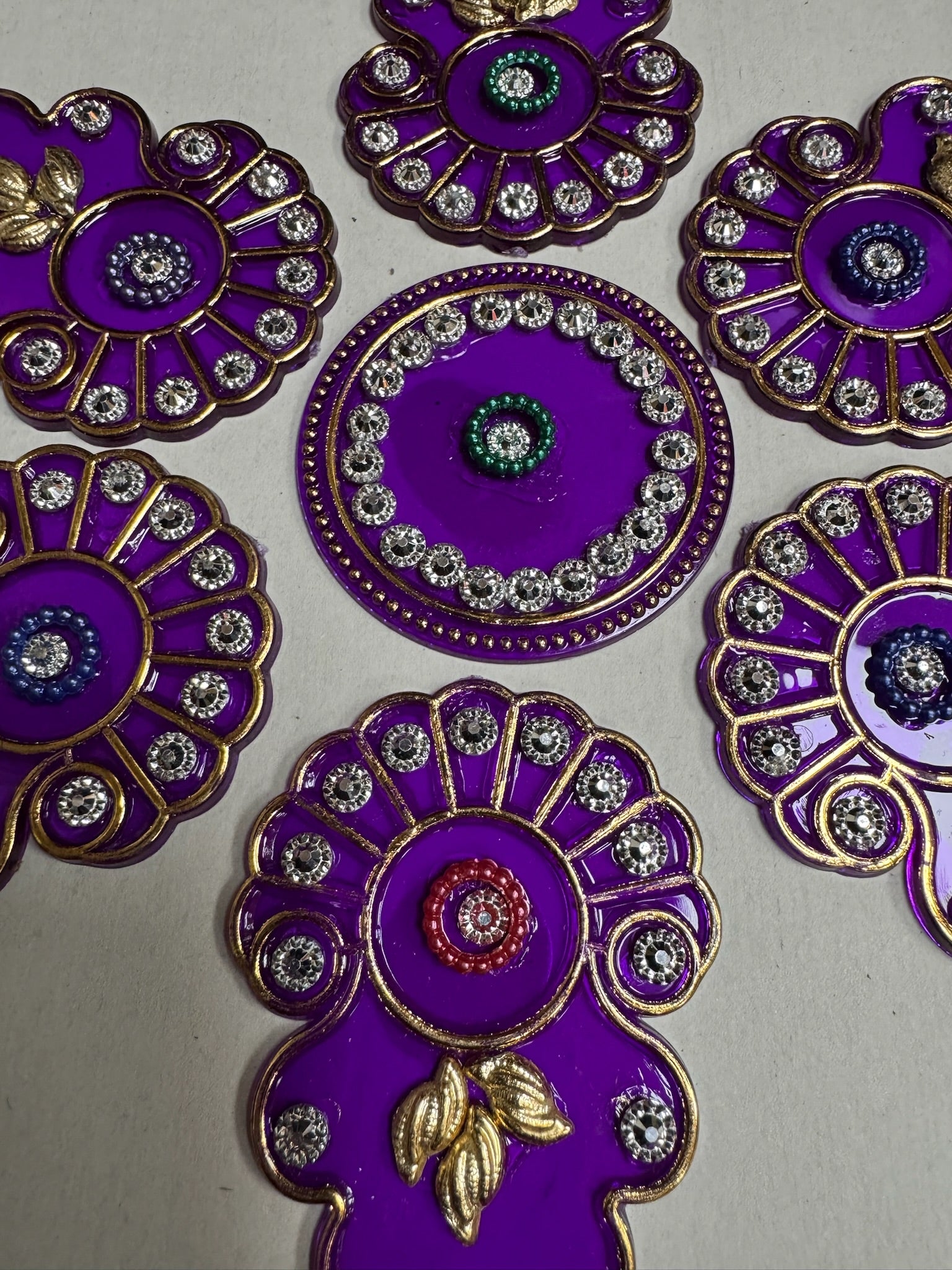 Festive Diya Rangoli Decor