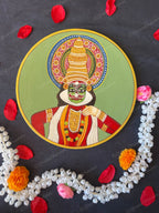 Kathakali Pichwai Wall Hanging Plates