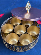 Metal Spice Box with 7 Containers