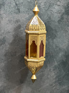 Stained Glass Double Color Lantern