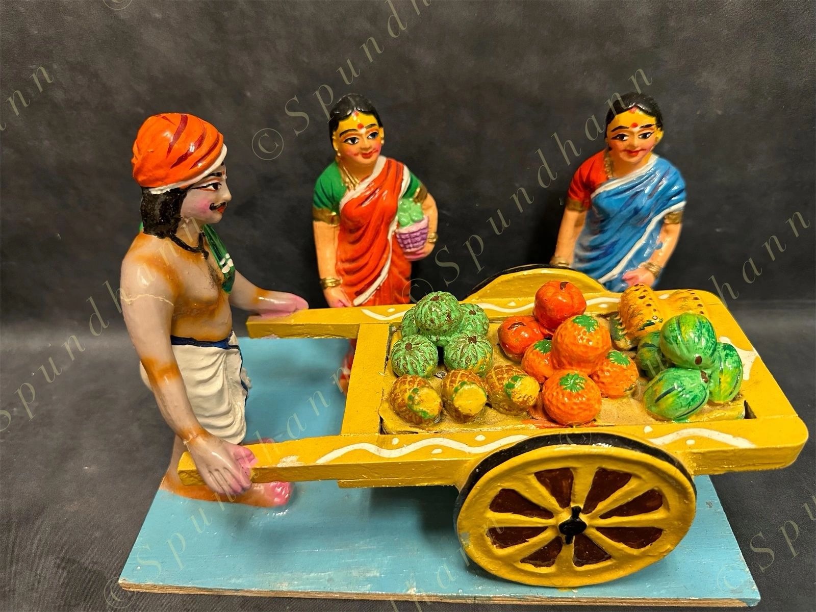 Vegetable Seller Statue