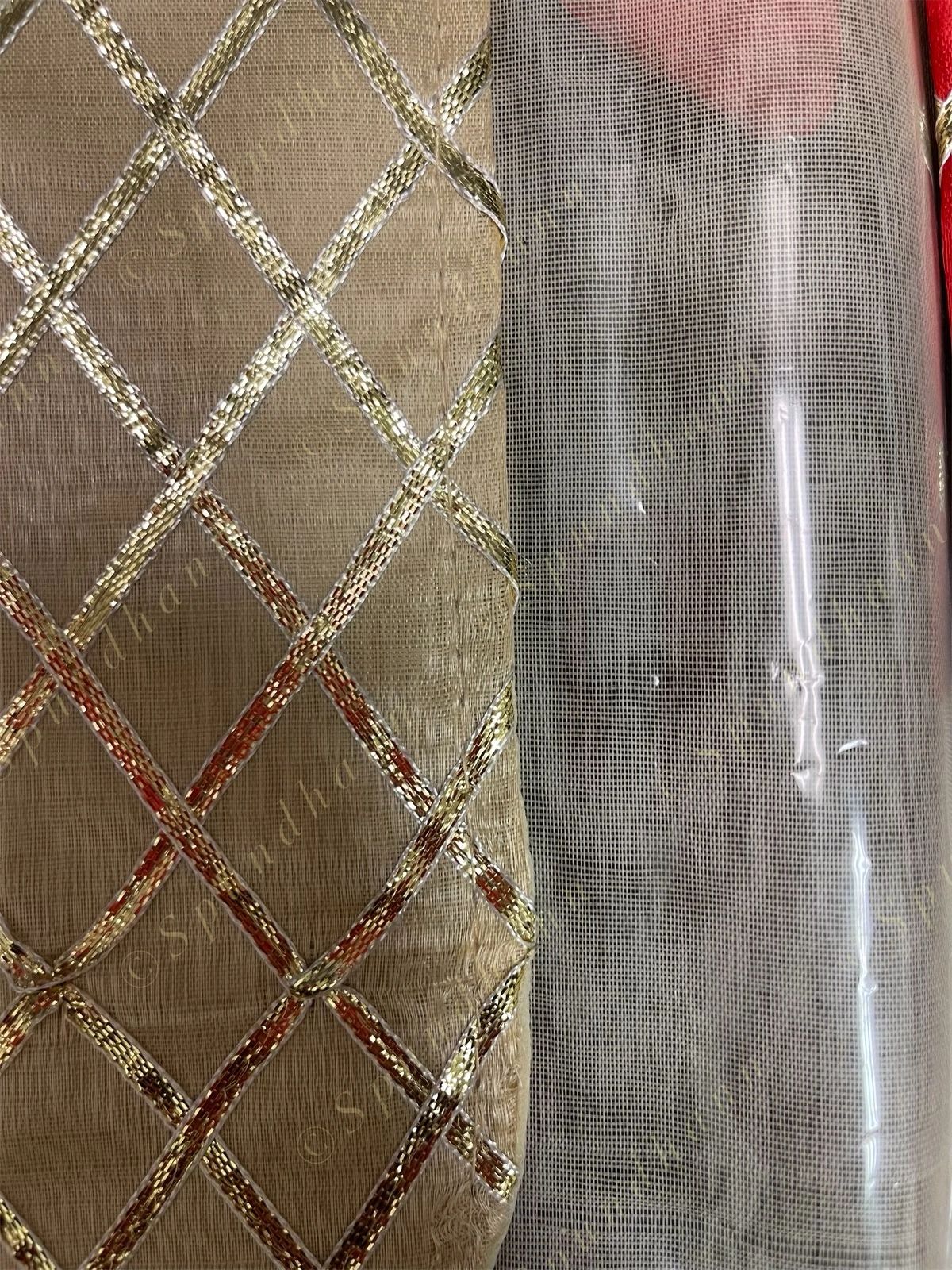 Colorful Gota Saree Cover (Bag)