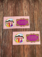 Rakhi Envelope in Light Pink Color