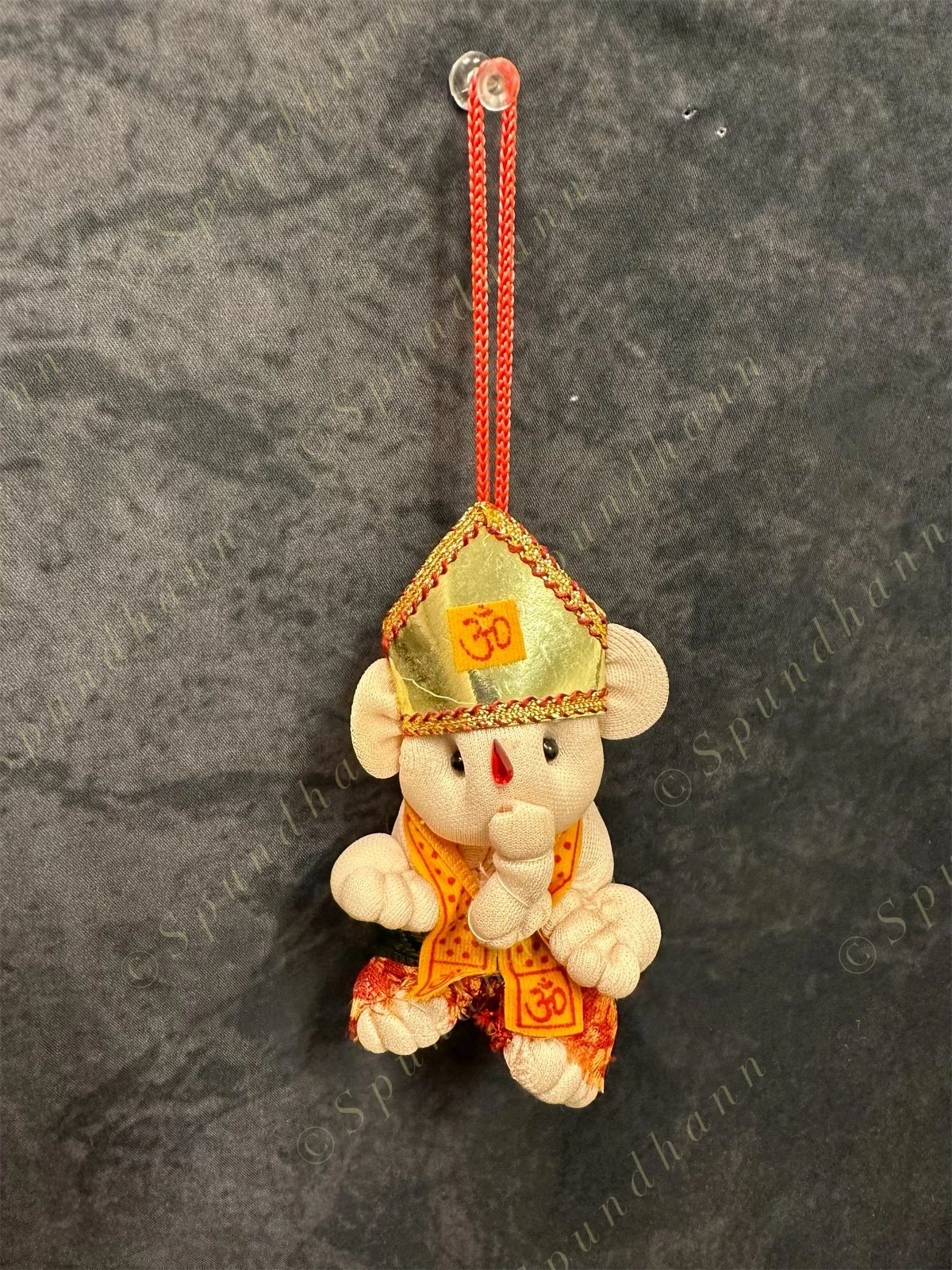 Ganesha Cotton Doll (and Car Dangler)