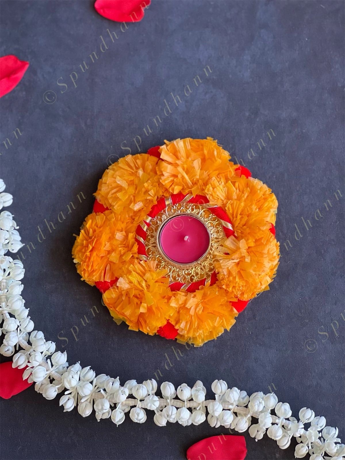 Marigold Tea Light Holders
