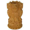 Wooden Ashoka Stambh Pen Stand