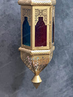 Stained Glass Double Color Lantern