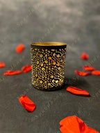 Fancy Votive Cylinder Shadow Tea Light Holder (Cutwork)