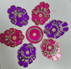 Festive Diya Rangoli Decor