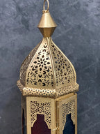 Stained Glass Double Color Lantern