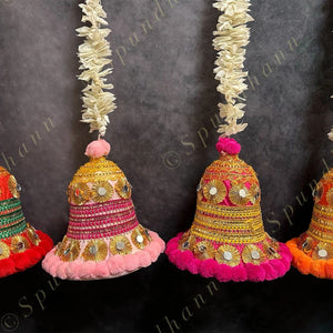 Chameli & Jumbo Bell Pom Pom Dangler