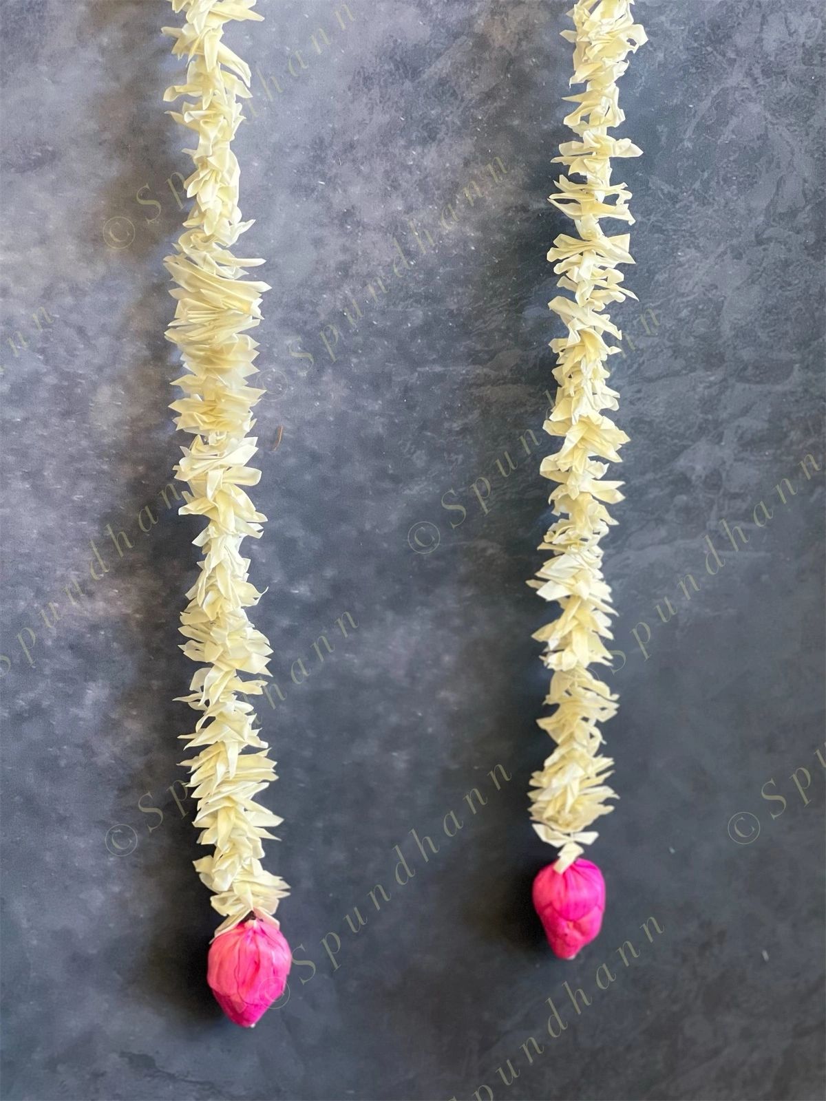 Chameli & Pink Lotus Bud Single Dangler
