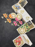 Shubh Labh Tea Light Dotted Gift Box Set