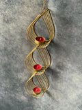 3-Drop Line Hanging Tea Light Holders