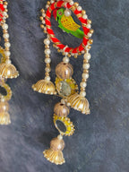 Colorful Parrot Jhumki Set of 2