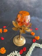 Single Mini Lotus Standing Tea Light Holder