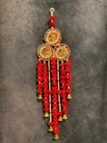 Mini Chakri with Gota Pati and Pom Pom Dangler