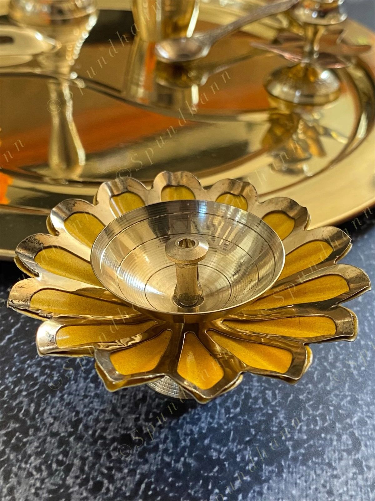 Puja Aarti Platter / Plate or Thali Set
