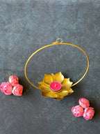 Ring Lotus Hanging Tea Light Holder