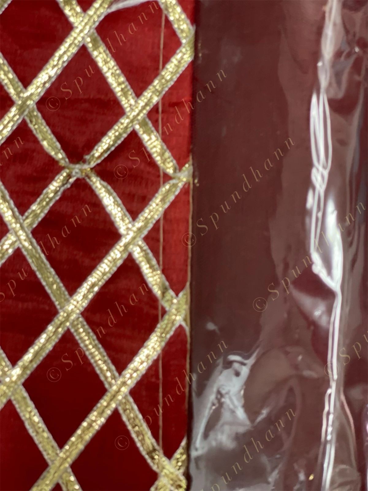 Colorful Gota Saree Cover (Bag)