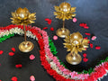 Lotus Standing Tea Light Set of 3