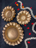 Hammered Sunflower Urli
