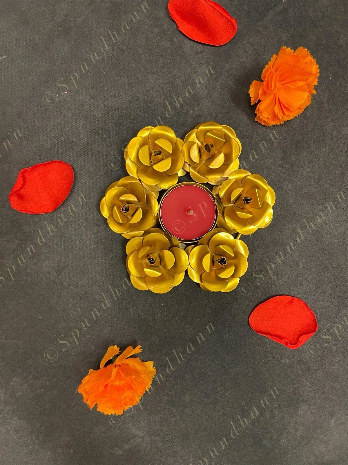 Rose Tea Light Holder