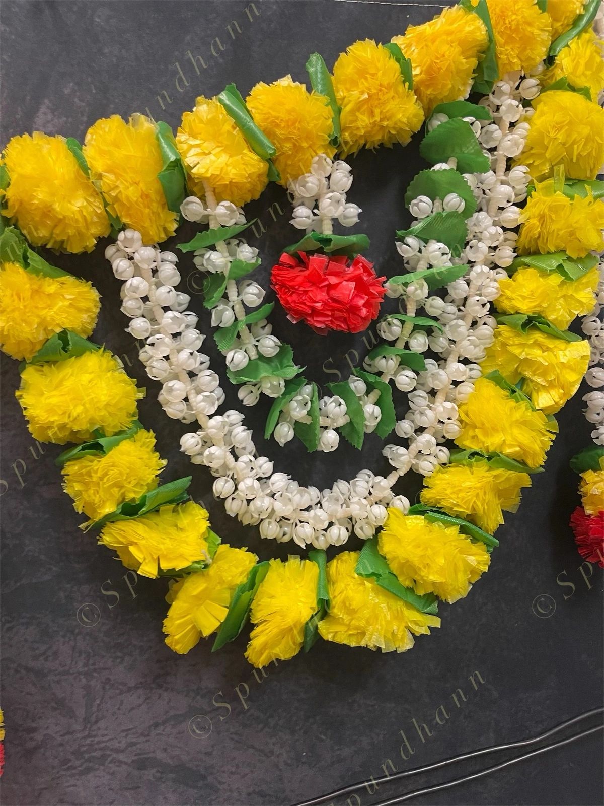 Designer Marigold & Mogra Floral Toran