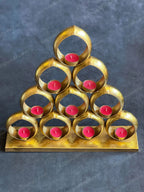 Leaf Shaped Standing Minar T Light One