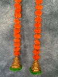 Marigold & Gota Short Festive Dangler Set of 2