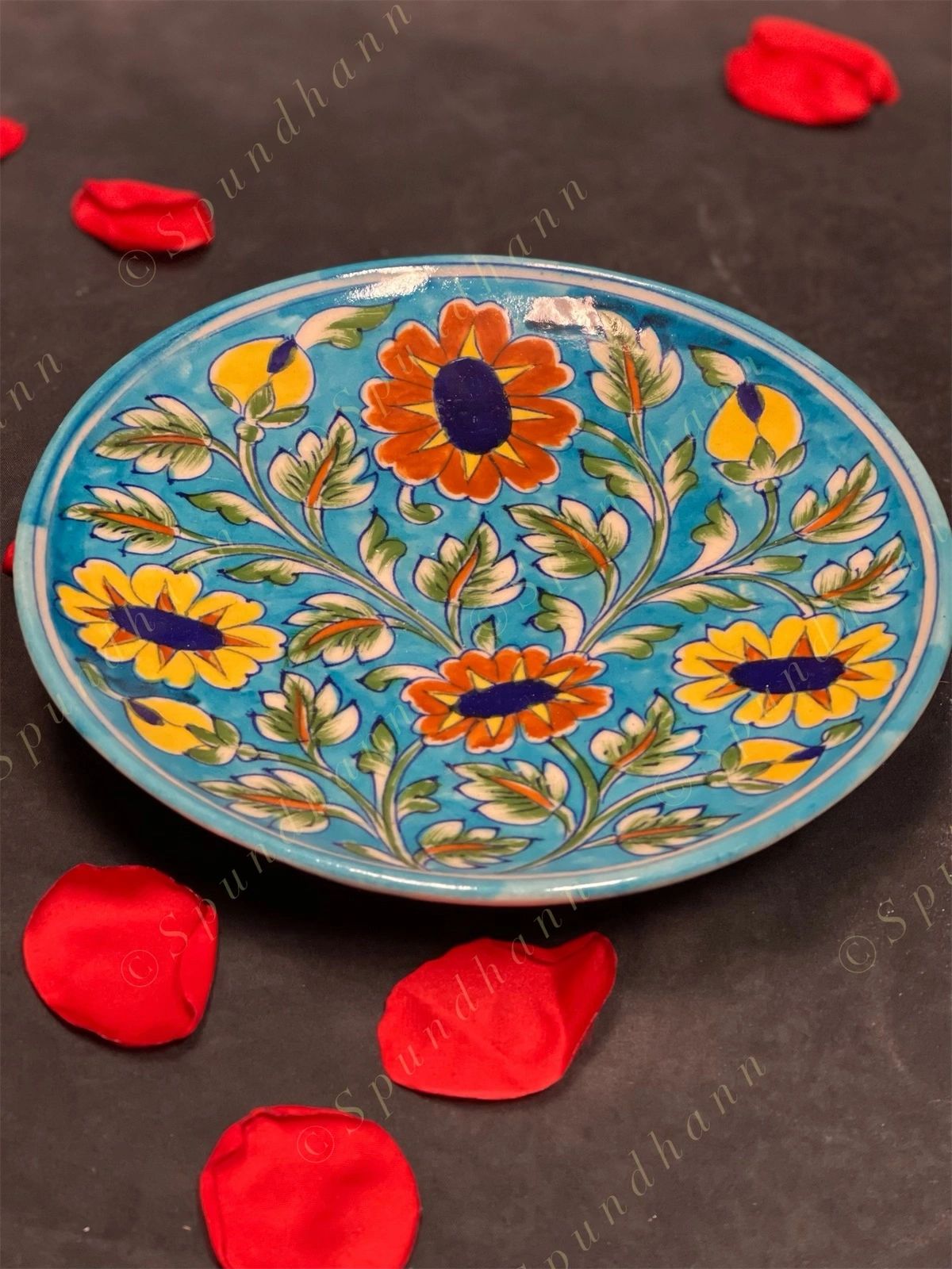 Ceramic Wall Plate 8 inch