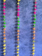 Pom Pom String with parrot & Bell Tassel - Set Of 2
