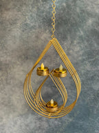 Drop in drop Wall Hanging Tea Light Holder