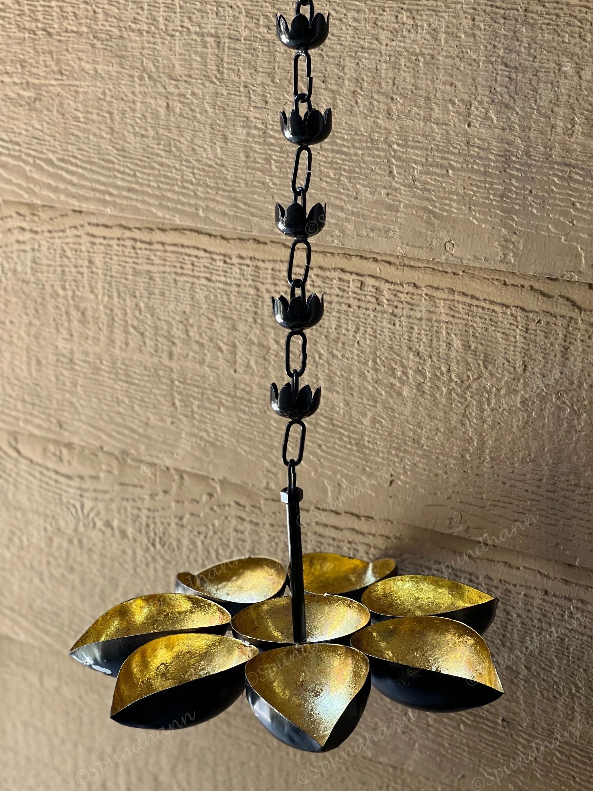 Hanging Diya Shape Tea Light Holders