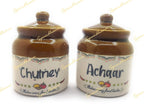 Retro Inspired Classic Aachar & Chutney Jar Combo Set