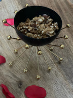 Black & Gold Dry Fruit Bowl