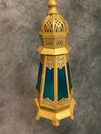 Stained Glass Moroccan Style Color Lantern