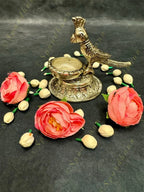 Antique Finish Parrot Diya