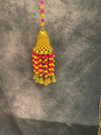 Colorful Bell Dangler with multiple small bells